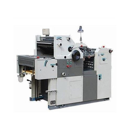 Single Color Non Woven Bag Printing Machine - Metal 800 kg Weight Semi-Automatic Operation | 1.5 Power Reliable Performance