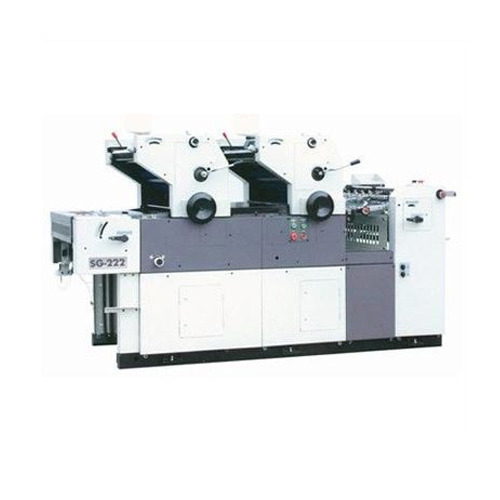 Two Color Non Woven Bag Printing Machine - Metal Semi-Automatic 2.5 Power 1200 kg Weight