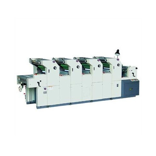 Four Color Non Woven D-Cut Bag Printing Machine - Metal, 2300kg | Semi-Automatic, Efficient Design, Multi-Color Capability