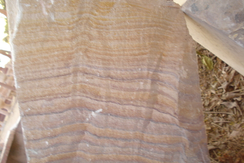Rainbow sand stone