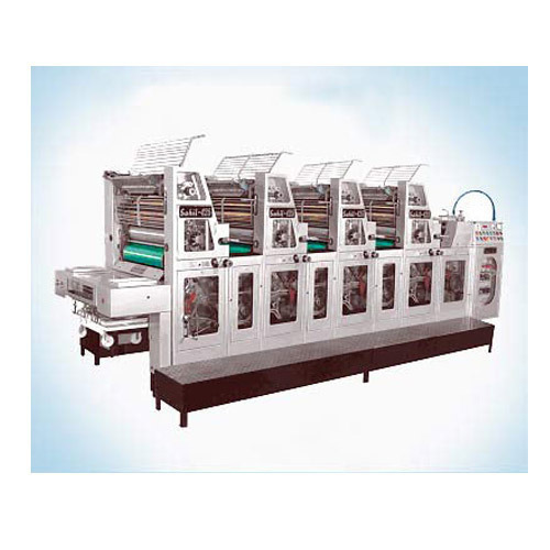 Four Color Offset Machines - Metal, 1400-3800 mm | Semi-Automatic, High Print Quality, Easy Maintenance, Quick Plate Changing, Advanced Inking System, Motorized Feeder, Automatic Ink Roller Wash-Up Device