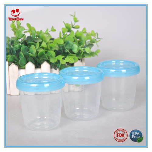 Blue Multi-Functional Breast Milk Storage Container 180Ml