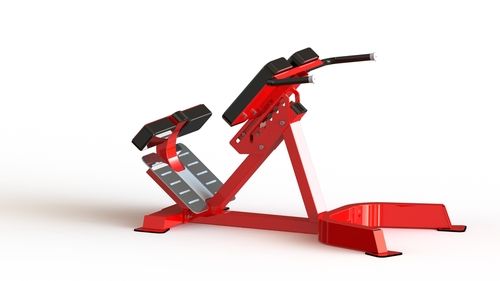 Hyperextension Machine - Ergonomic Design, Adjustable Height & Ankle Support | Strengthens Lower Back, Glutes & Hamstrings