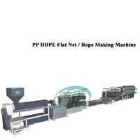 PP HDPE Flat Net / Rope Making Machine