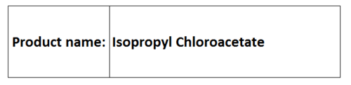 Isopropyl Chloroacetate - Clear Liquid, 98% Purity | High Purity, Versatile Use, Reactive Intermediate