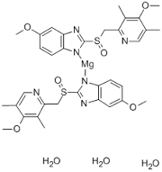 Esomeprazole Magnesium Trihydrate C34H42Mgn6O9S2