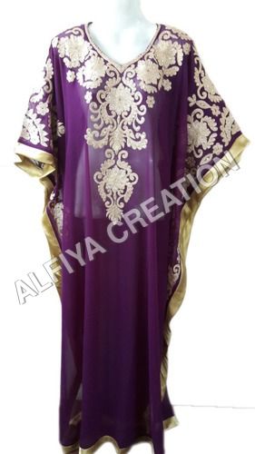 Casual Wear Islamic Jalabiya Kaftan Bust Size: Free Size Inch (In)