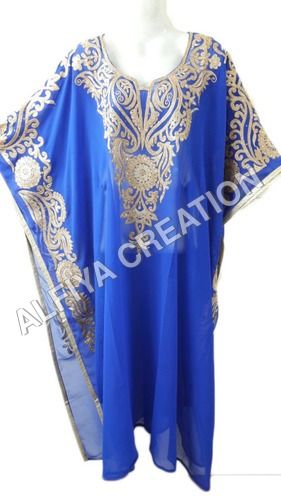 Short Length Kaftan Farasha Jalabiya Dress