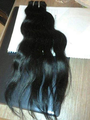 Black Non Remy Human Hair
