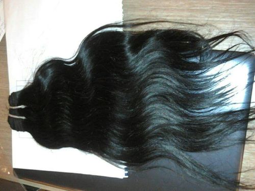 Virgin Hair - 203.2 to 812.8 mm Length, Black Color | Unisex Remy Indian Hair, 1 kg Weight