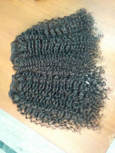 Virgin Hair - Remy Indian Human Hair, 203.2 to 812.8 mm Length, Black Color, Unisex Use, 1 kg Weight