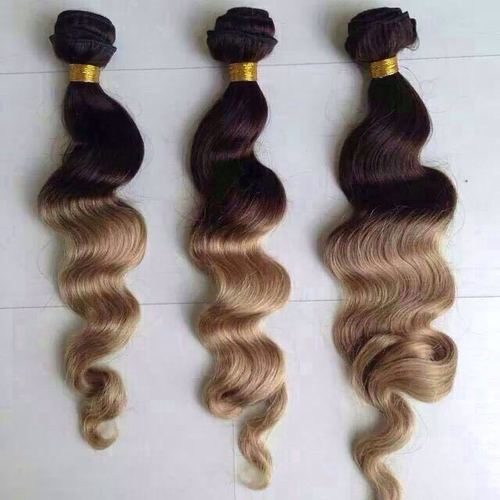 Black And Brown Virgin Human Hair