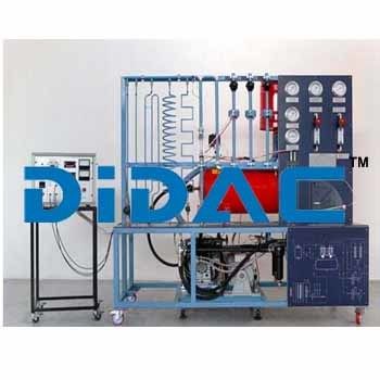 Variable Speed Two Stage Compressor Study Unit With Digital Torque Indicator