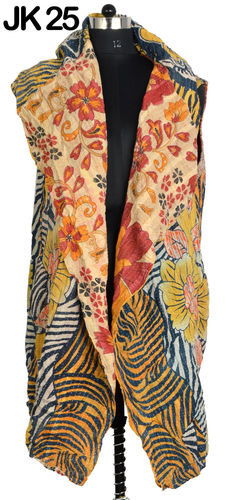 Long Kantha Quilt Jacket