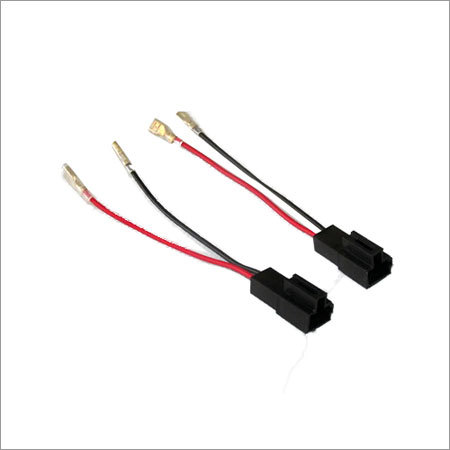 Black Speaker Wire Harness With Connector