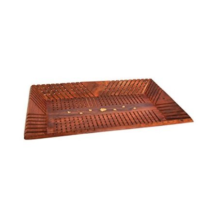 Desi Karigar Handicrafts Wooden Rect Lining Tray