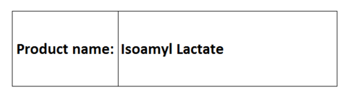 Isoamyl Lactate