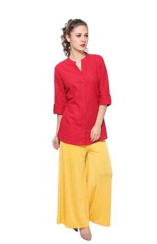 Cotton Palazzo Pants