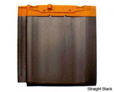 Eagle Flat Staight Black Tiles