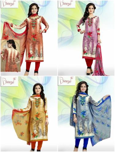 pure glace cotton suit