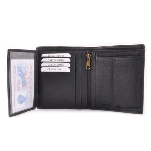 Black Leather Wallets