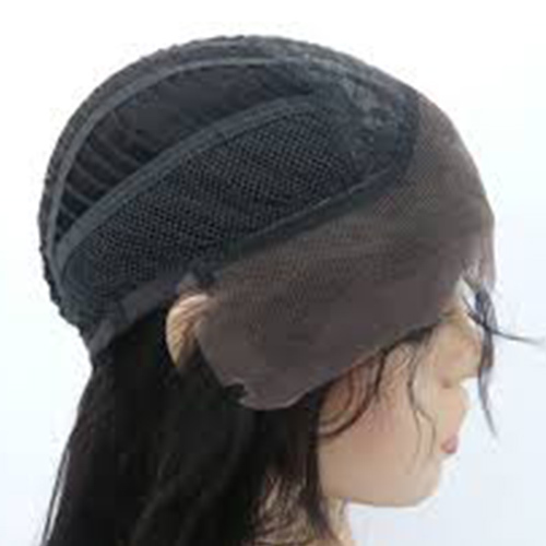 Cap Wigs - Remy Indian Human Hair, 203.2-812.8 mm Length, Black Color | Unisex Design, Lightweight 1 kg, Stylish for Men and Women