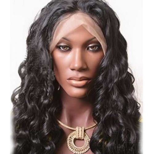 Lacewig - Remy Human Hair, 203.2-812.8mm Length, Black Color | Unisex Use, 1kg Weight