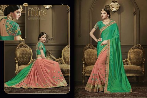 Embroidered Silk Sarees