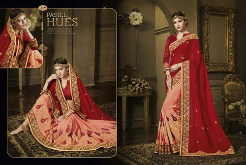 Embroidered Lehenga Sarees