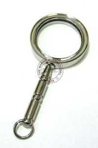 Chrome Brass Handle Magnifying Glass