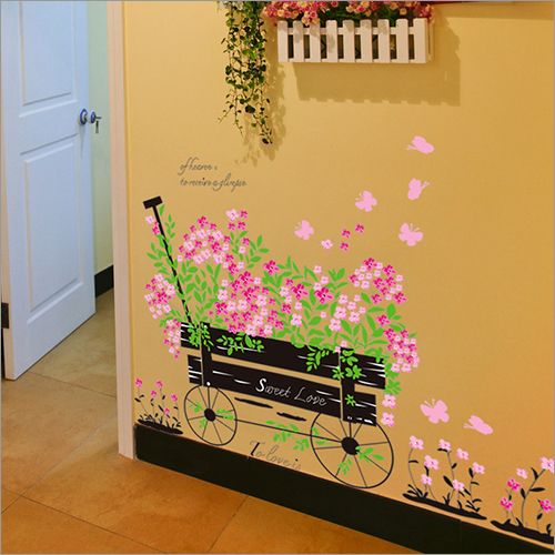 Molessi Decals Flower Basket and Bike