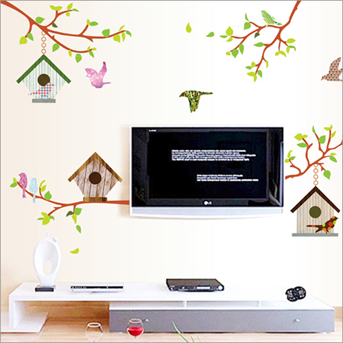 Molessi Decals Little Birds House On Tree