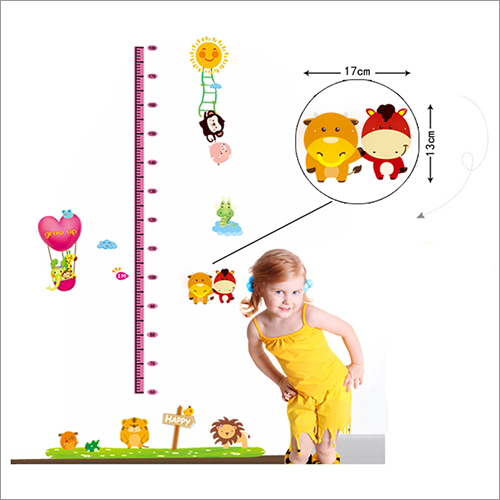 Happy Lion Growth Chart Height Scale Kids
