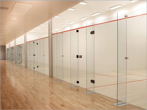 Glass Back Wall