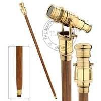 Brass Telescope Walking Stick