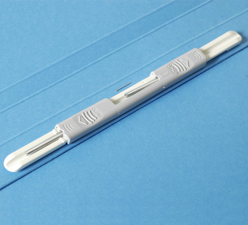 LamEdge File (Carat) - Manila Board, Variable Size, Blue | Deluxe Tear Proof Clip, Laminated Edges