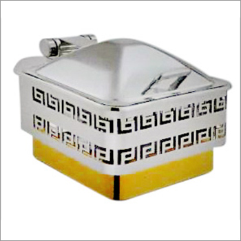 Chafing Floating Stand With Laser Cut Design