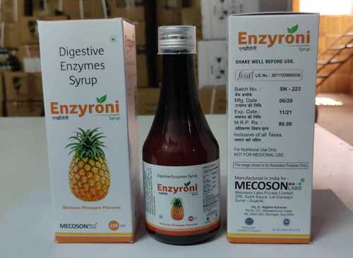 Digestive Enzymes Drops Enzyme Syrup