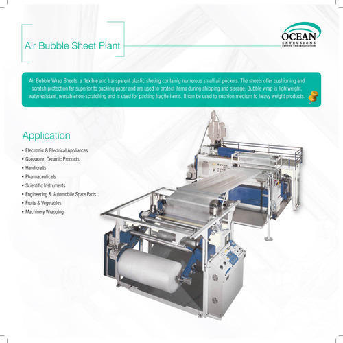 Automatic Double Layers Air Bubble Film Production Machine