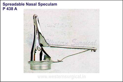 Spreadable Nasal Speculum