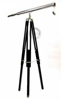 Nautical Harbor Master Telescope On Tripod Stand