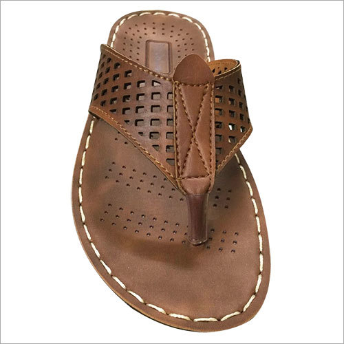 PU Gents Leather Slipper