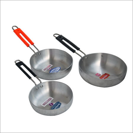 Steel Fry Pan With Handle