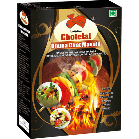 Bhuna Chat Masala - 10 Grams Powder | Spicy Blend, Gluten-Free, No Artificial Fillers, 12 Months Shelf Life