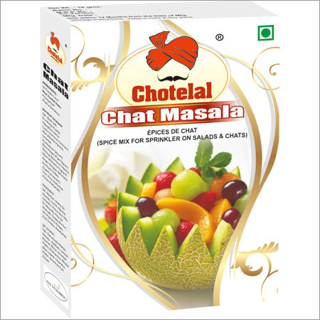 Chat Masala - 10 Grams Powder | Baked, Brown Color, Spicy Flavor, 12 Months Shelf Life, Store in Dry Place
