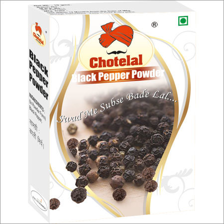 Dried Black Pepper Powder