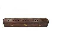 Desi Karigar Wooden, Brass Incense Holder