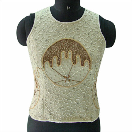 Cotton Ladies Beaded Tops