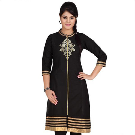 Blue Cotton Kurtis