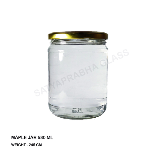 580 ml Maple Jar By SATYAPRABHA GLASS AGENCY